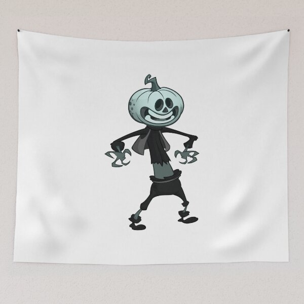 Item preview, Cute Pumpkin Monster Halloween Character designed and sold by Horrify.