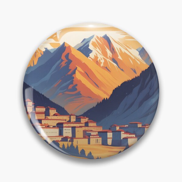 Item preview, Kazakhstan Retro Vintage Travel Design designed and sold by TravelersGems.