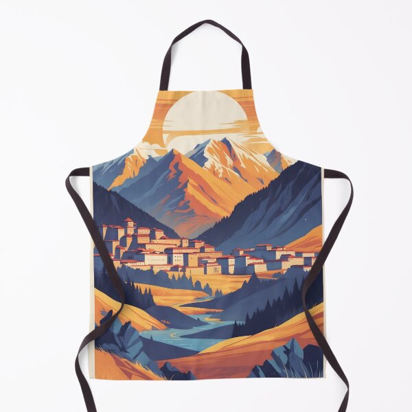Item preview, Kazakhstan Retro Vintage Travel Design designed and sold by TravelersGems.