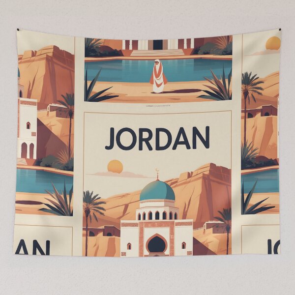 Item preview, Jordan Retro Vintage Travel Design designed and sold by TravelersGems.