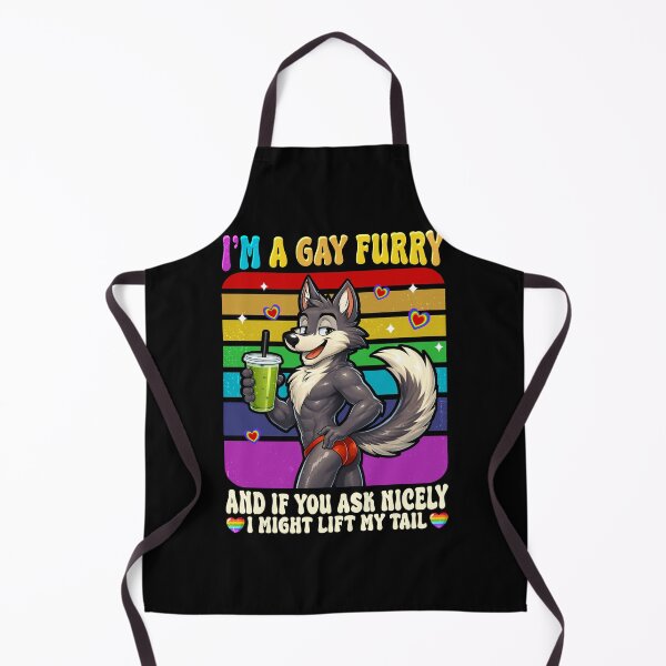 Artikelvorschau, Ich bin ein schwuler Furry Rainbow Fox Wolf Fursona Fandom Pride Month entworfen und verkauft von BlightedArt.