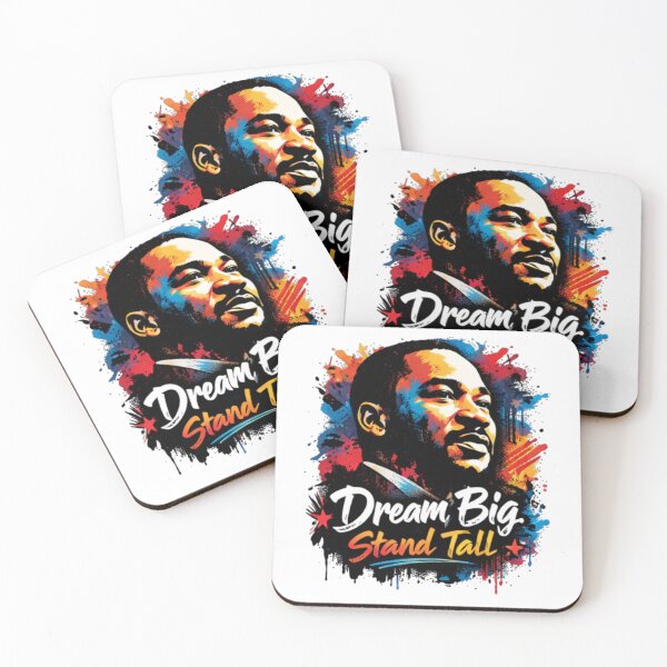 Item preview, Dream Big Stand Tall MLK Art designed and sold by MCdsgns.