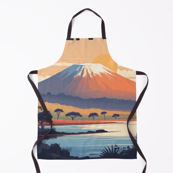 Item preview, Kenya Retro Vintage Travel Design designed and sold by TravelersGems.