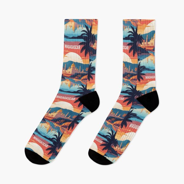 Item preview, Madagascar Retro Vintage Travel Design designed and sold by TravelersGems.