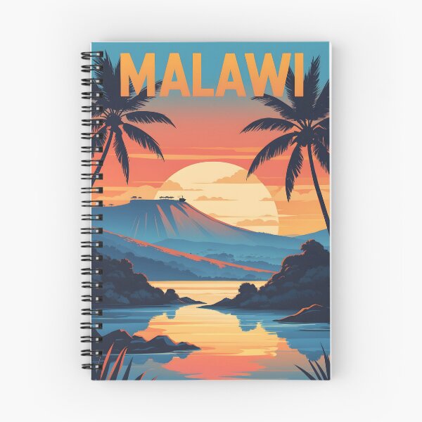 Item preview, Malawi Retro Vintage Travel Design designed and sold by TravelersGems.