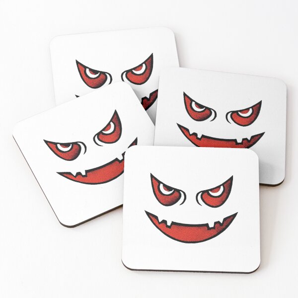 Item preview, Evil Red Eyes Creepy Smile Face designed and sold by Horrify.