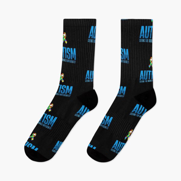 Item preview, Autism-Seeing-The-World-Differently designed and sold by w66aboo.