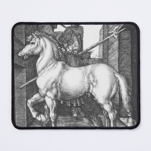Item preview, The Little Horse - Albrecht Durer designed and sold by JournalOfTales.