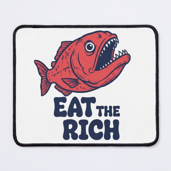 Item preview, Eat the rich, predatory, socialism, funnyfits70, Humor, Funny, retro, vintages, funny quotes, animal humor, designed and sold by FunnyFits70.