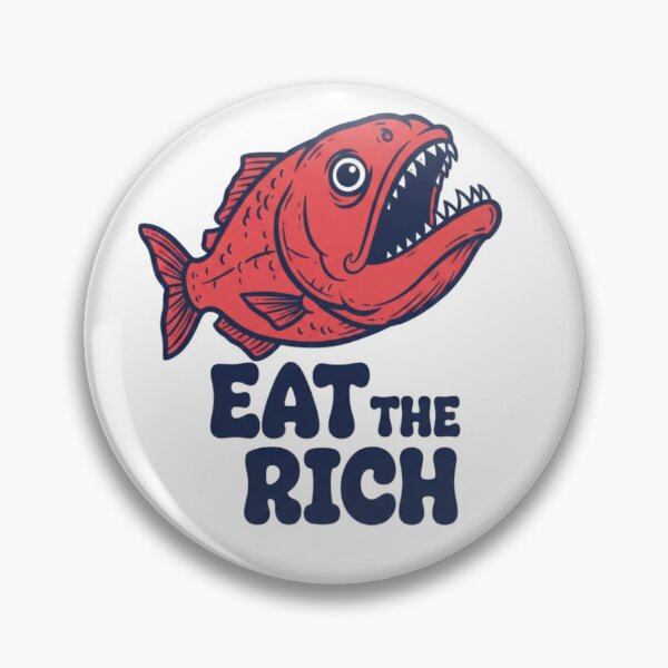 Item preview, Eat the rich, predatory, socialism, funnyfits70, Humor, Funny, retro, vintages, funny quotes, animal humor, designed and sold by FunnyFits70.