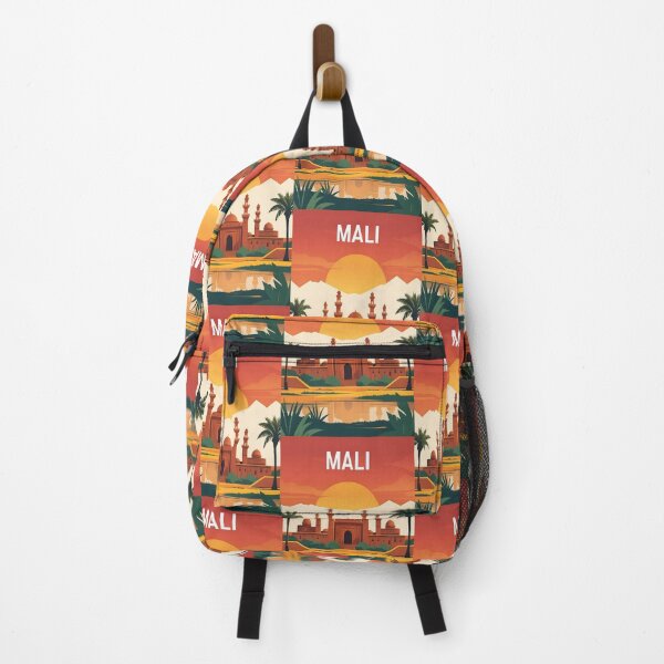 Item preview, Mali Retro Vintage Travel Design designed and sold by TravelersGems.