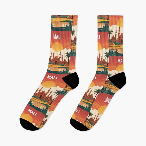 Item preview, Mali Retro Vintage Travel Design designed and sold by TravelersGems.