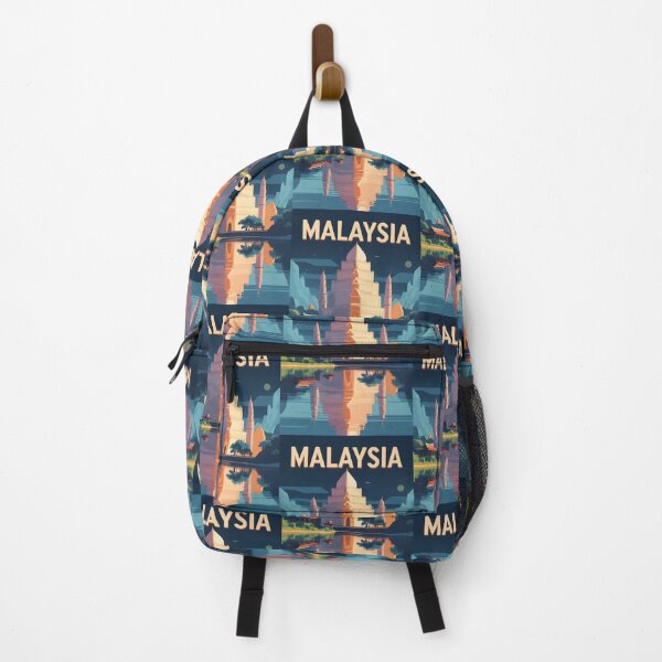 Item preview, Malaysia Retro Vintage Travel Design designed and sold by TravelersGems.
