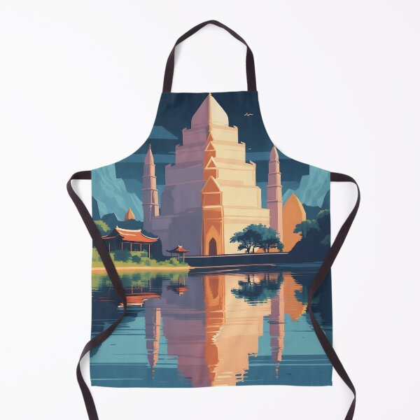 Item preview, Malaysia Retro Vintage Travel Design designed and sold by TravelersGems.