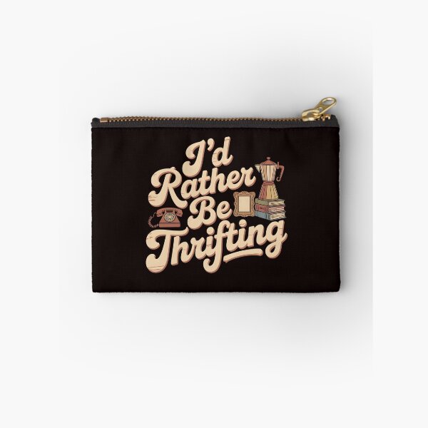Item preview, Vintage I’d Rather Be Thrifting – Retro Thrift Store Lover Design designed and sold by Redgiant87x.