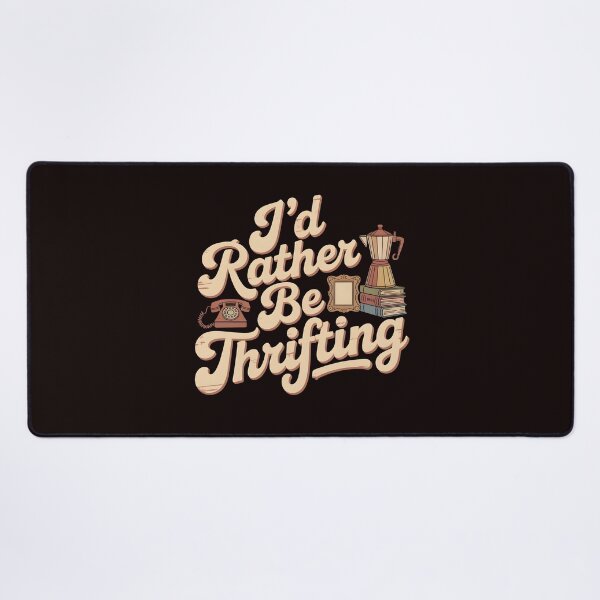 Item preview, Vintage I’d Rather Be Thrifting – Retro Thrift Store Lover Design designed and sold by Redgiant87x.