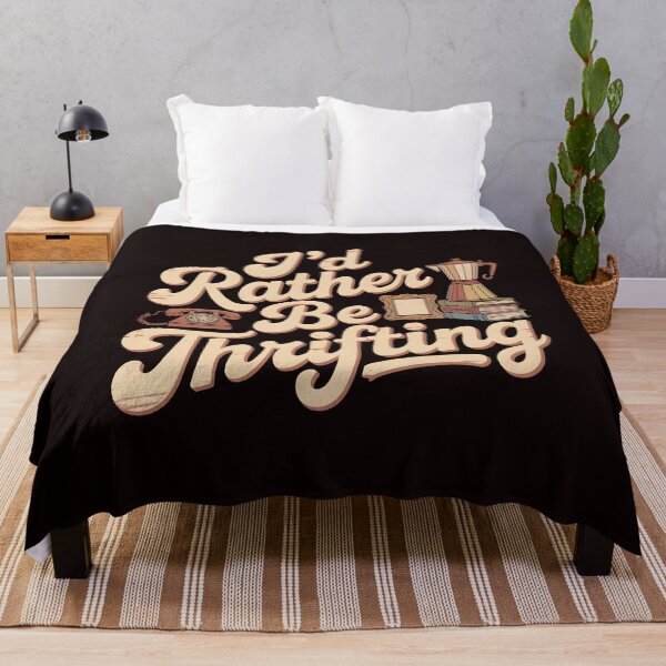 Item preview, Vintage I’d Rather Be Thrifting – Retro Thrift Store Lover Design designed and sold by Redgiant87x.