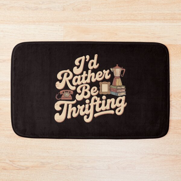 Item preview, Vintage I’d Rather Be Thrifting – Retro Thrift Store Lover Design designed and sold by Redgiant87x.