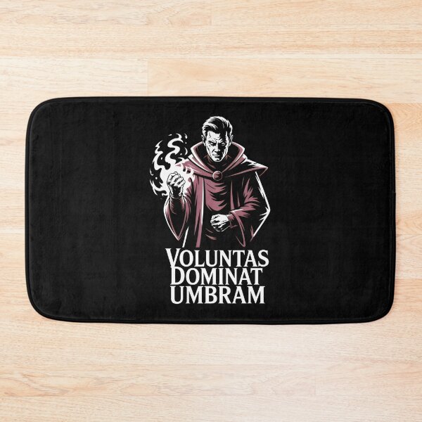 Item preview, Voluntas Dominat Umbram Dark Fantasy Mage Sorcerer Art designed and sold by SplashTastic.