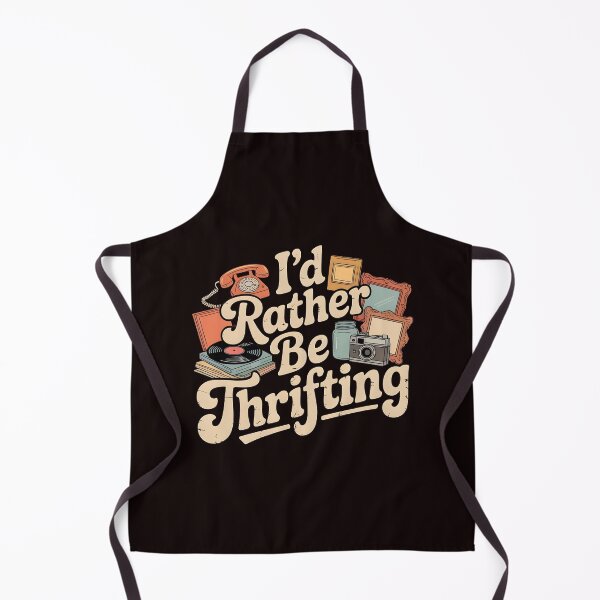 Item preview, Vintage I’d Rather Be Thrifting – Classic Second Hand Lover Aesthetic designed and sold by Redgiant87x.