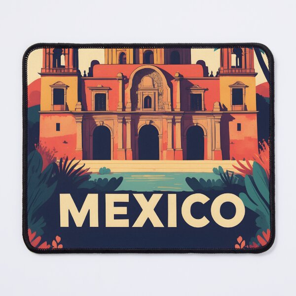 Item preview, Mexico Retro Vintage Travel Design designed and sold by TravelersGems.