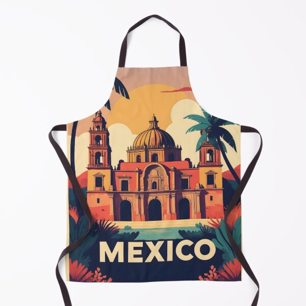 Item preview, Mexico Retro Vintage Travel Design designed and sold by TravelersGems.