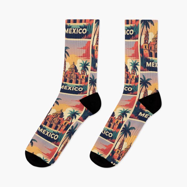 Item preview, Mexico Retro Vintage Travel Design designed and sold by TravelersGems.