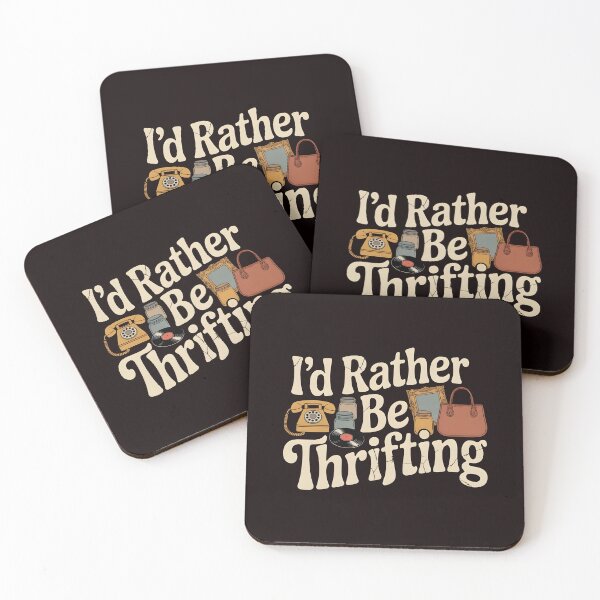 Item preview, Vintage I’d Rather Be Thrifting – Thrift Store Sale Retro Graphic designed and sold by Redgiant87x.