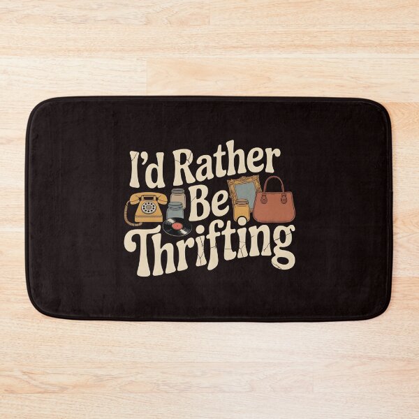 Item preview, Vintage I’d Rather Be Thrifting – Thrift Store Sale Retro Graphic designed and sold by Redgiant87x.