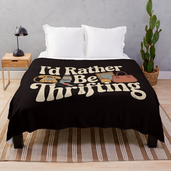 Item preview, Vintage I’d Rather Be Thrifting – Thrift Store Sale Retro Graphic designed and sold by Redgiant87x.
