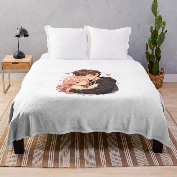 Item preview, Cute Anime Couple Hug Art designed and sold by Amr Siam.