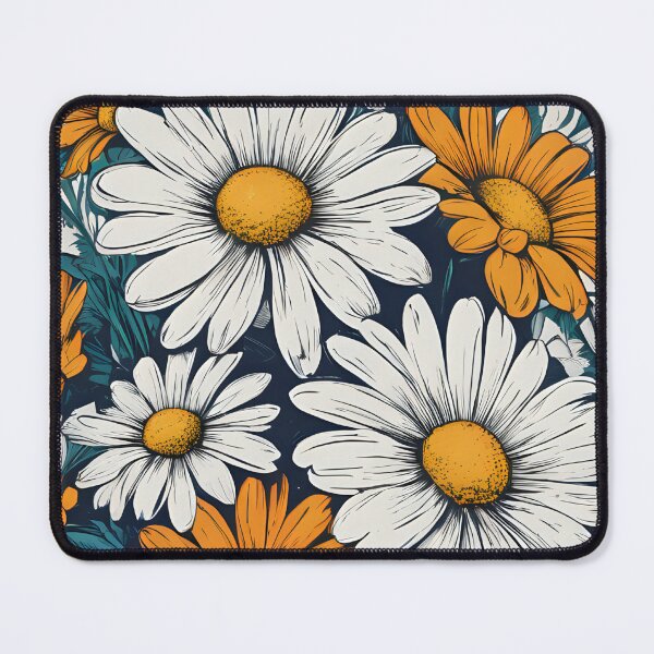 Item preview, An elegant floral vase filled with blooming daisy. designed and sold by MissYouONLY.