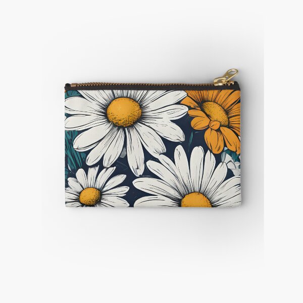 Item preview, An elegant floral vase filled with blooming daisy. designed and sold by MissYouONLY.