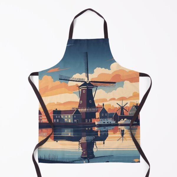 Item preview, Netherlands Retro Vintage Travel Design designed and sold by TravelersGems.