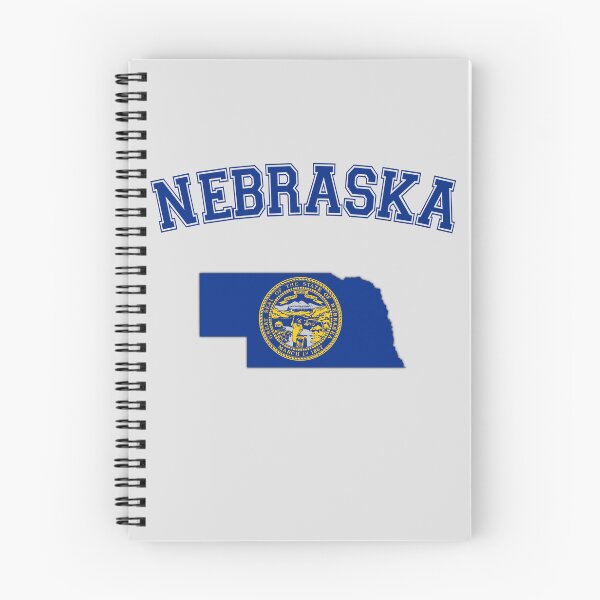 Item preview, Nebraska State Map & Flag - Classic Varsity Collegiate Style designed and sold by mashmosh.