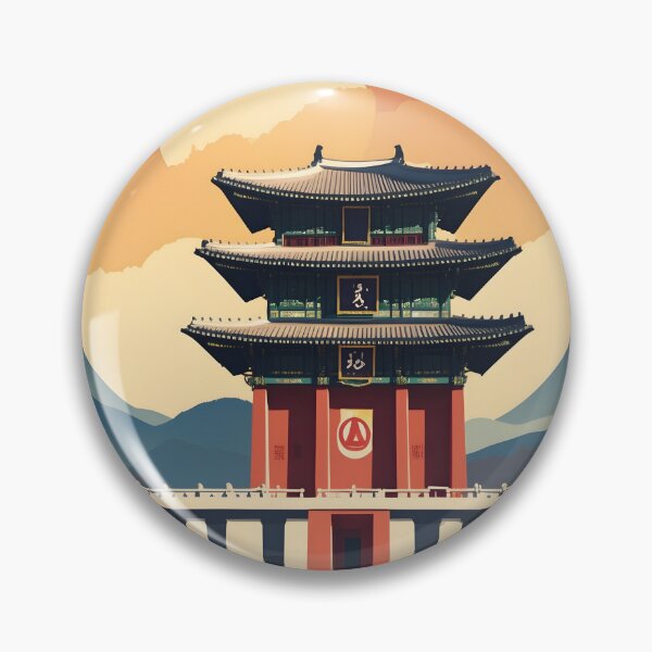 Item preview, North Korea Retro Vintage Travel Design designed and sold by TravelersGems.