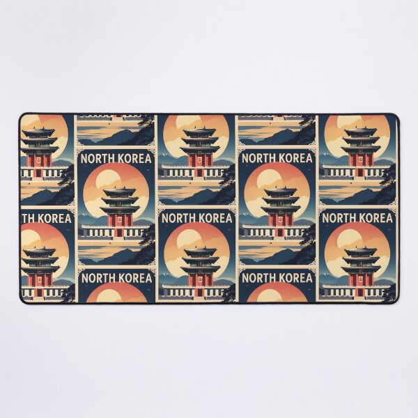 Item preview, North Korea Retro Vintage Travel Design designed and sold by TravelersGems.