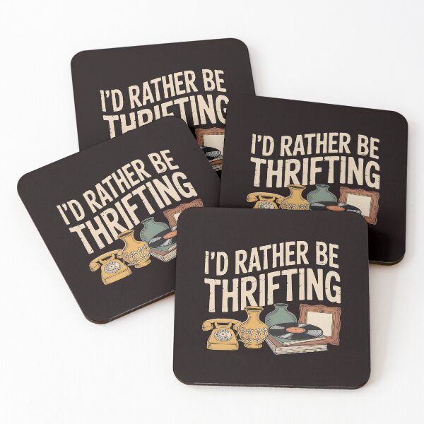 Item preview, Vintage I’d Rather Be Thrifting – Thrifting Lover Retro Statement designed and sold by Redgiant87x.
