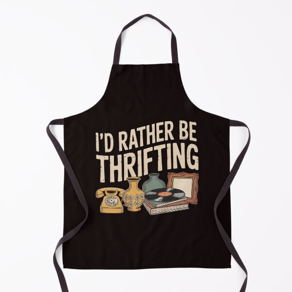 Item preview, Vintage I’d Rather Be Thrifting – Thrifting Lover Retro Statement designed and sold by Redgiant87x.