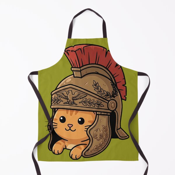 Item preview, Cute Roman Helmet Cat - Ancient Rome designed and sold by MythoWorldddd.