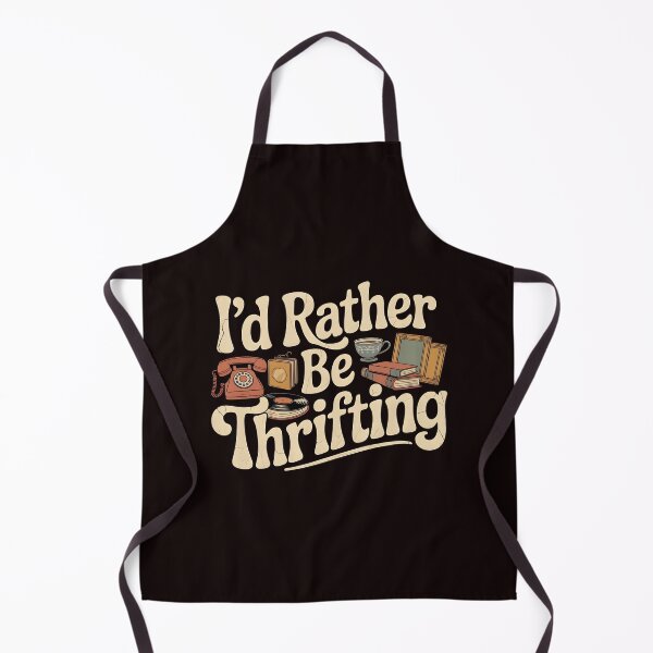Item preview, Vintage I’d Rather Be Thrifting – Second Hand Lover Vintage Style designed and sold by Redgiant87x.