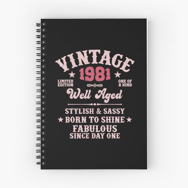 Item preview, 45th Birthday Vintage 1981 Well Aged 45 Years For Her designed and sold by eclecTEEq.