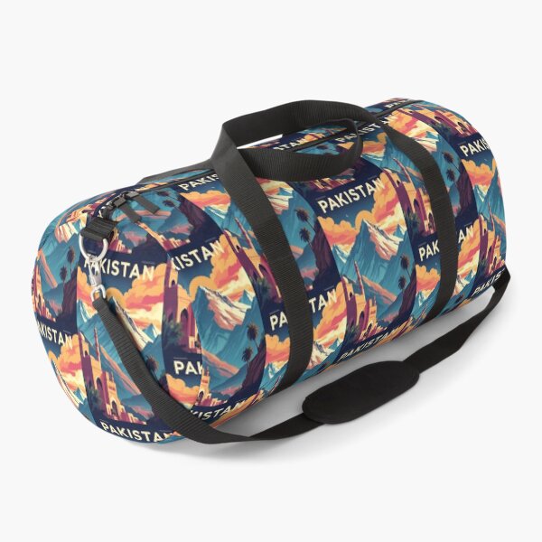 Item preview, Pakistan Retro Vintage Travel Design designed and sold by TravelersGems.