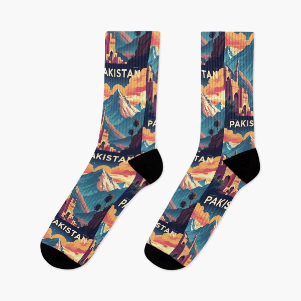Item preview, Pakistan Retro Vintage Travel Design designed and sold by TravelersGems.