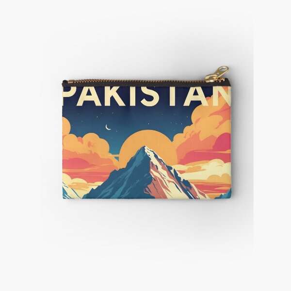 Item preview, Pakistan Retro Vintage Travel Design designed and sold by TravelersGems.
