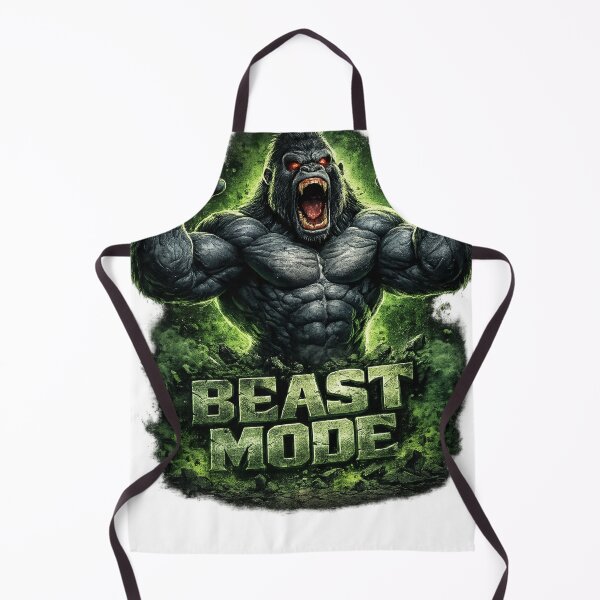 Item preview, Beast Mode Gorilla – Powerful Gym & Bodybuilding Motivation Design designed and sold by gabeszshop.