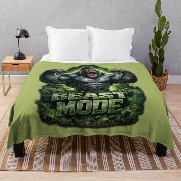 Item preview, Beast Mode Gorilla – Powerful Gym & Bodybuilding Motivation Design designed and sold by gabeszshop.