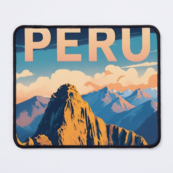 Item preview, Peru Retro Vintage Travel Design designed and sold by TravelersGems.