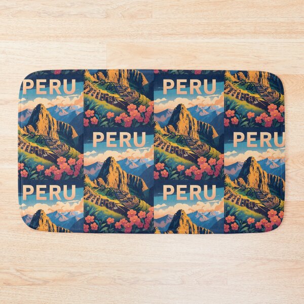 Item preview, Peru Retro Vintage Travel Design designed and sold by TravelersGems.