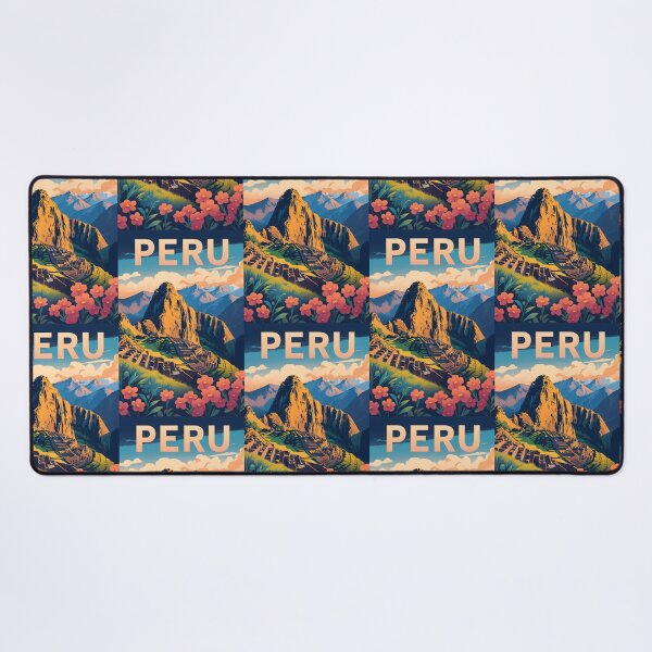 Item preview, Peru Retro Vintage Travel Design designed and sold by TravelersGems.